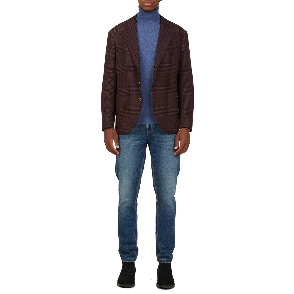 Brunello Cucinelli Multicolored wool blazer-3