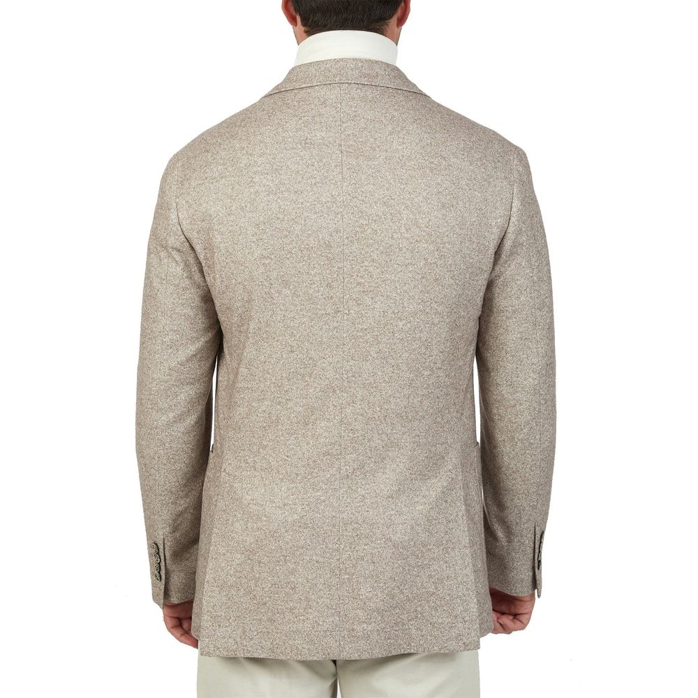 Brunello Cucinelli Beige Cashmere Coat-4