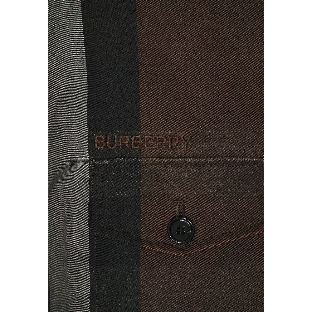 Burberry Brown Cotton Parka-4