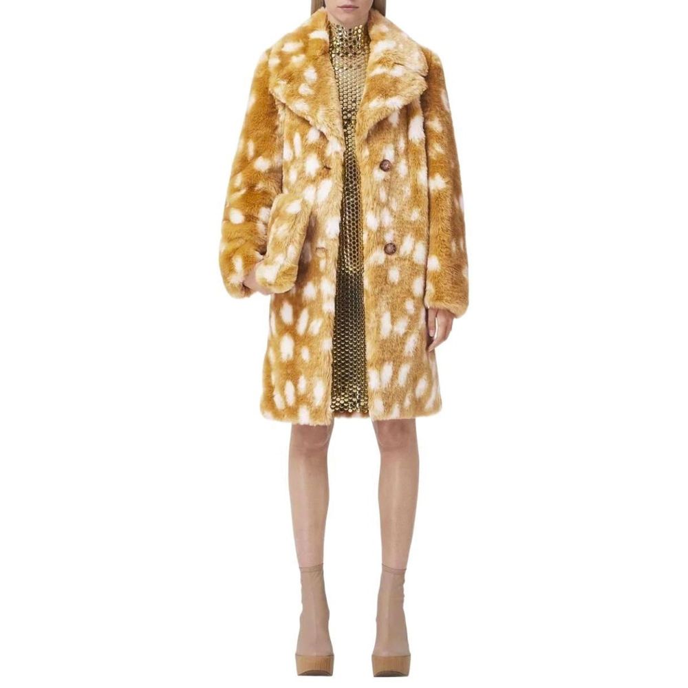 Burberry Beige Lambskin Coat-2