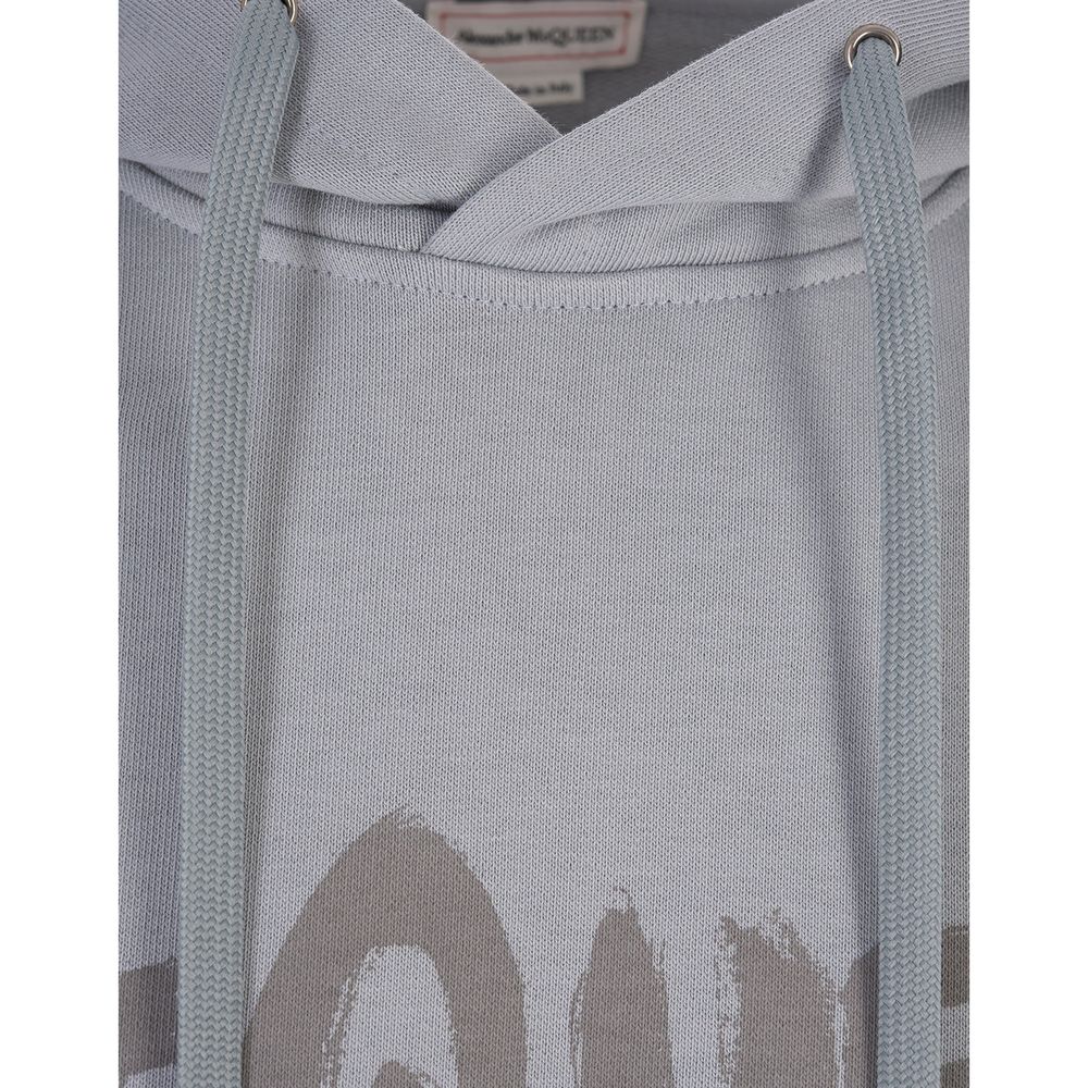 Alexander McQueen Grey Cotton Sweatshirt-4