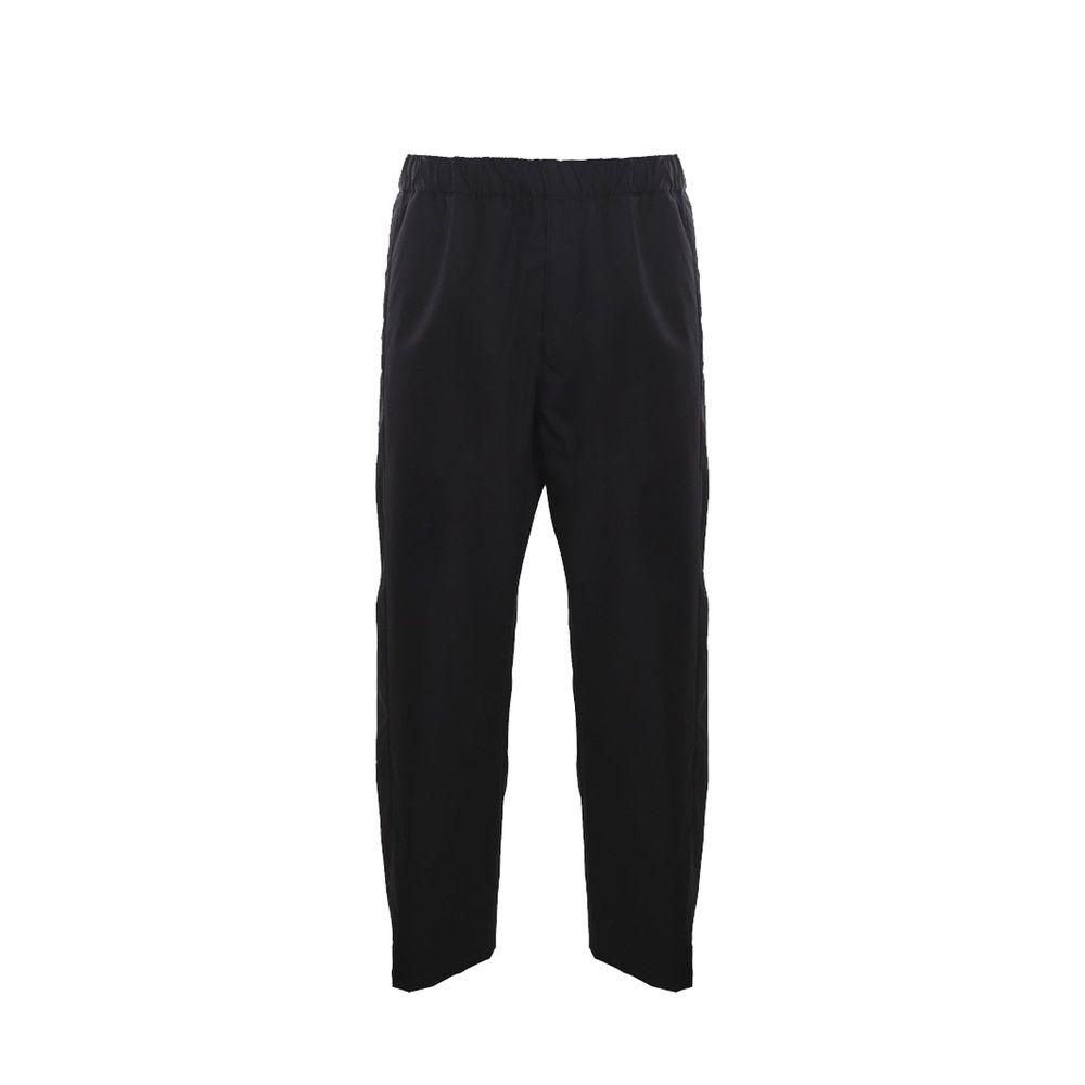 Alexander McQueen Black Cotton Everyday Trousers