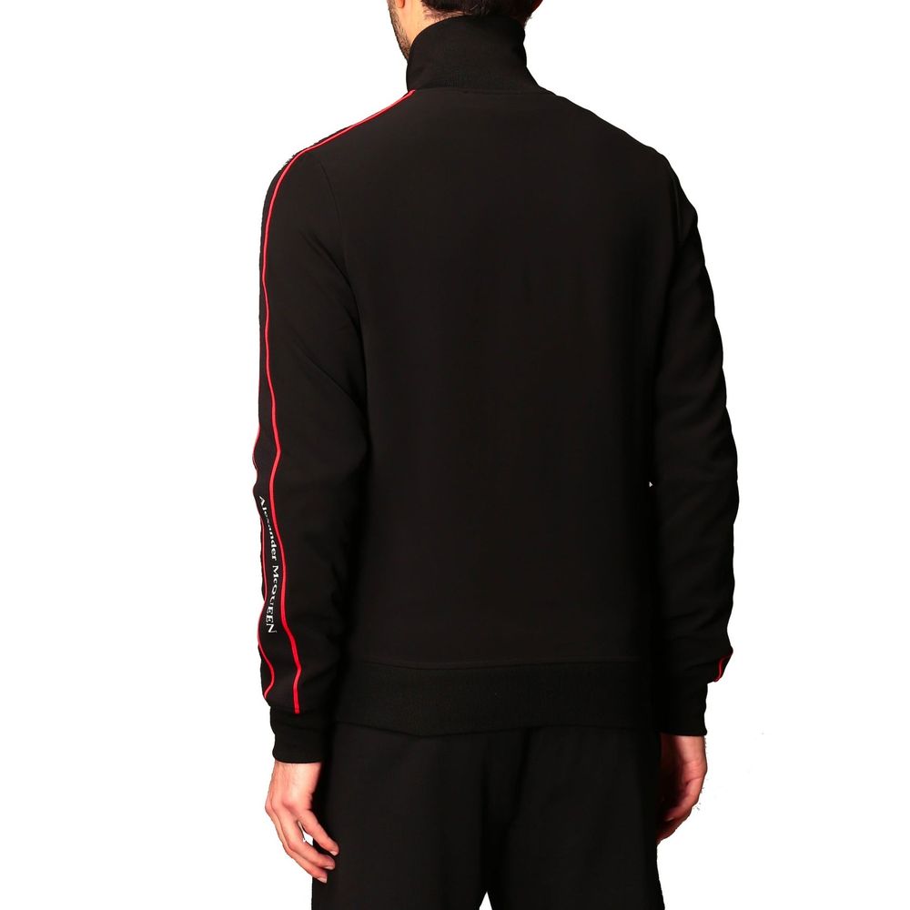Alexander McQueen Black Viscose Sweatshirt-3