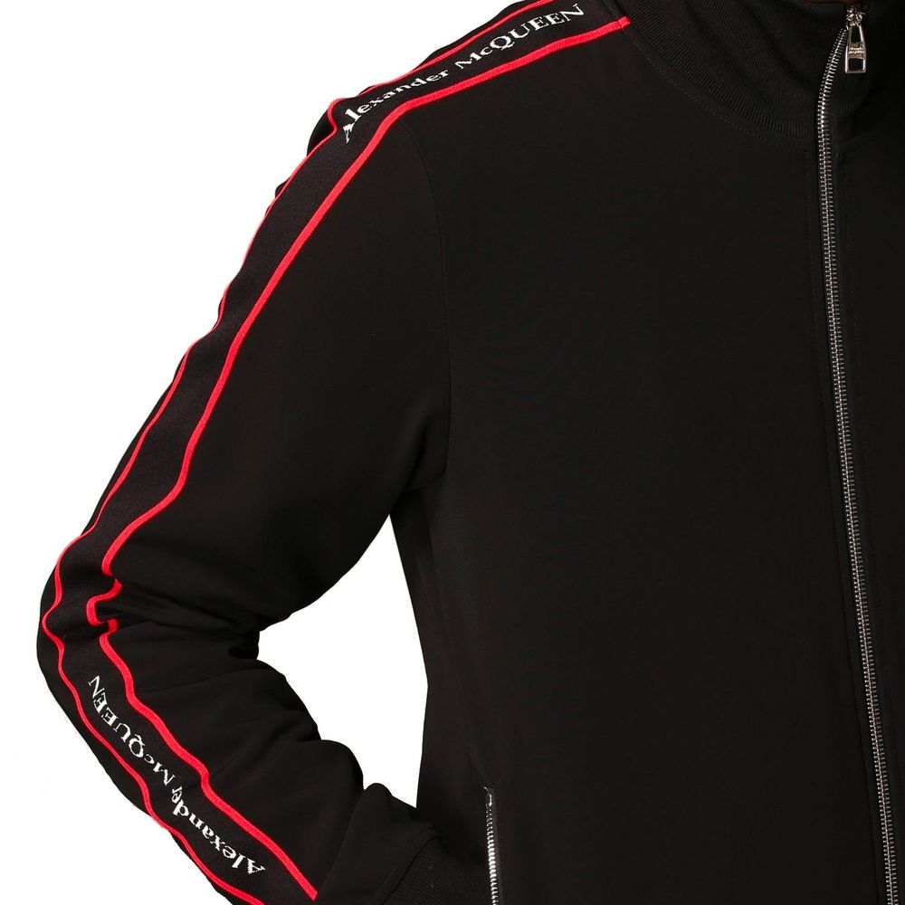 Alexander McQueen Black Viscose Sweatshirt-4