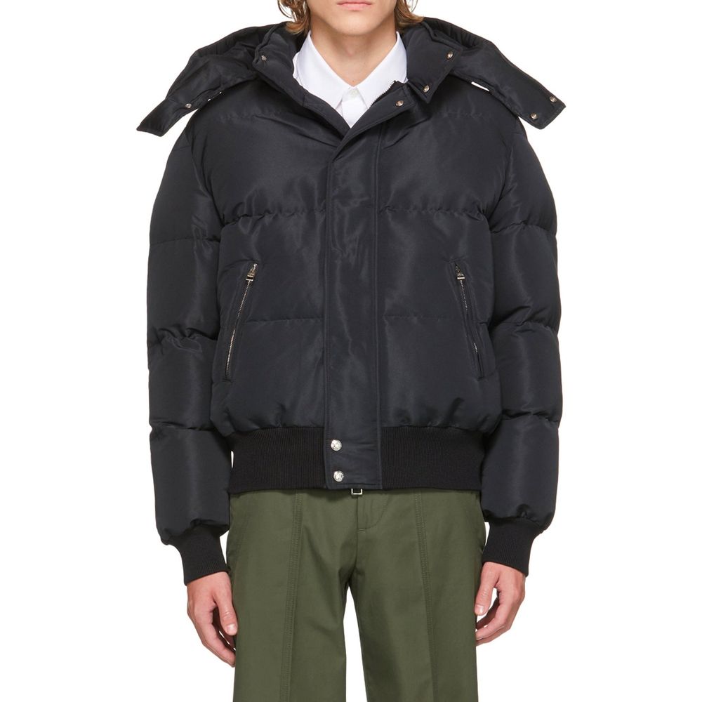 Alexander McQueen Black Polyamide Bomber-2