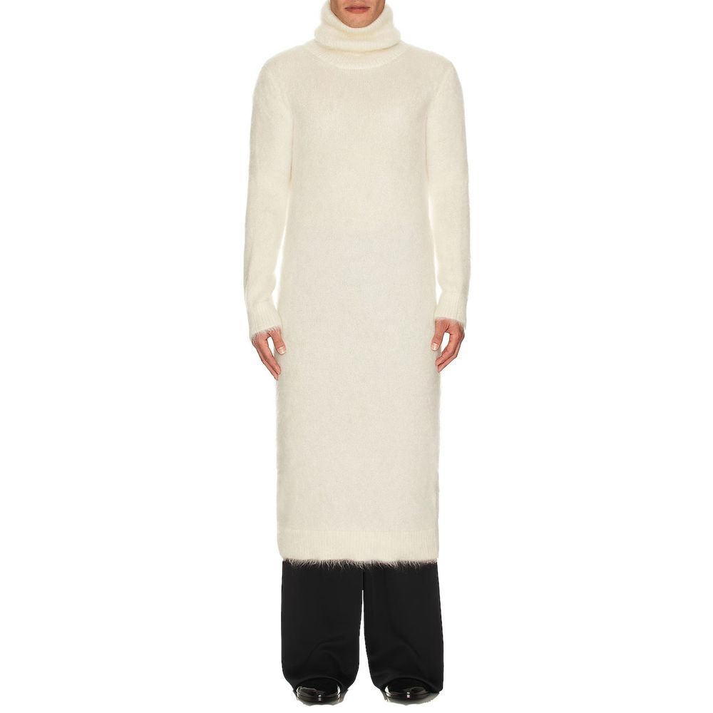 Saint Laurent White Mohair Sweatshirt-2