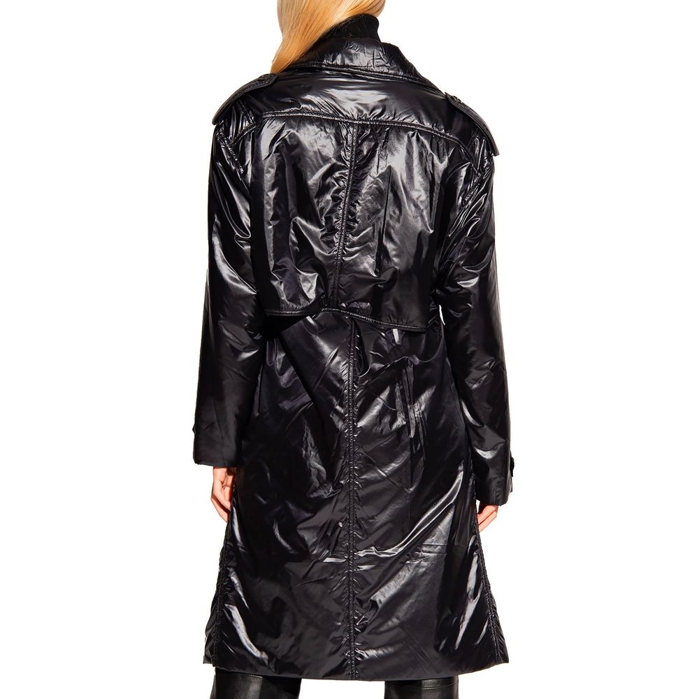 Saint Laurent Black Polyamide Coat-3