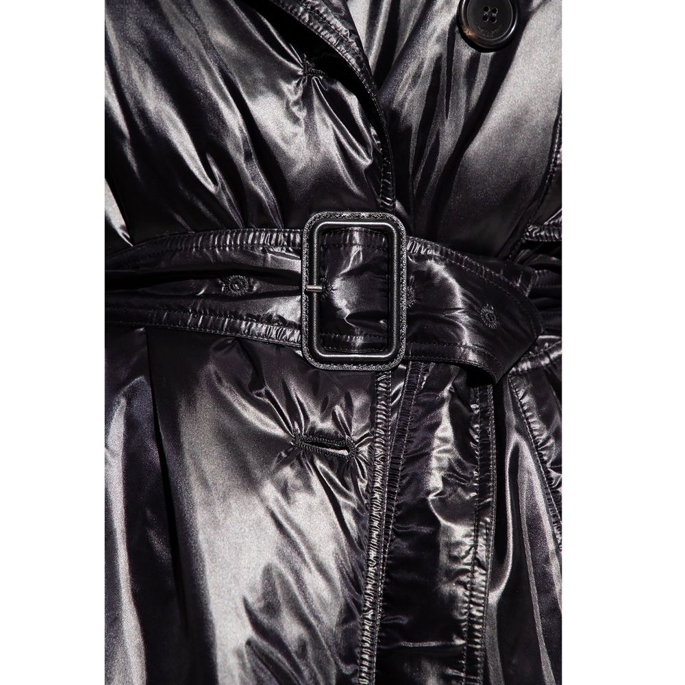 Saint Laurent Black Polyamide Coat-4