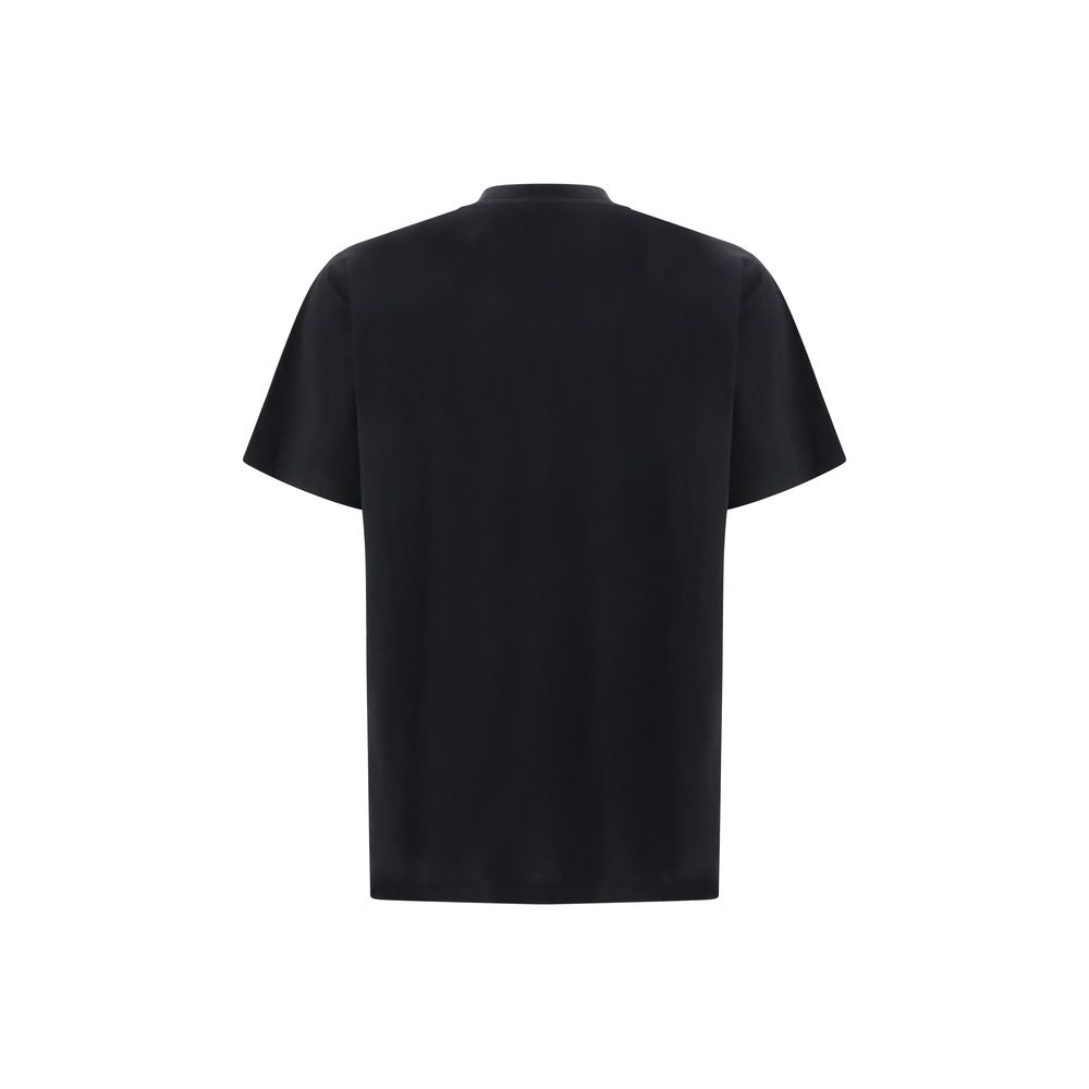 Moschino Black Cotton T-Shirt-2