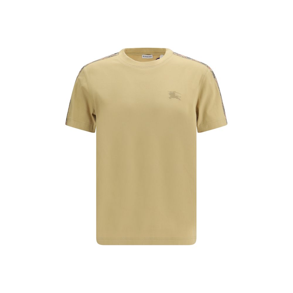 Burberry Beiges Baumwoll-T-Shirt-1