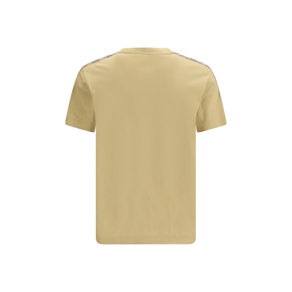 Burberry Beiges Baumwoll-T-Shirt-2