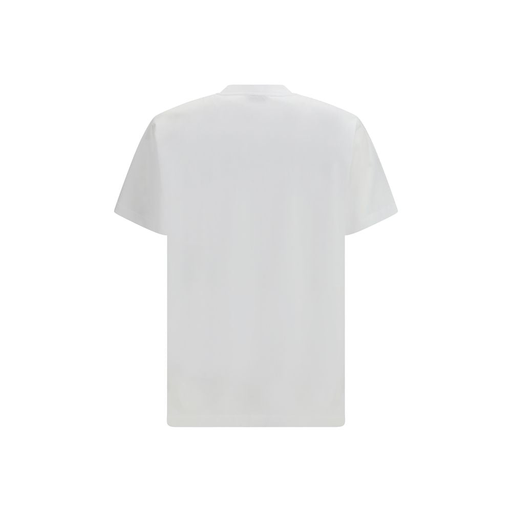Moschino White Cotton T-Shirt-2