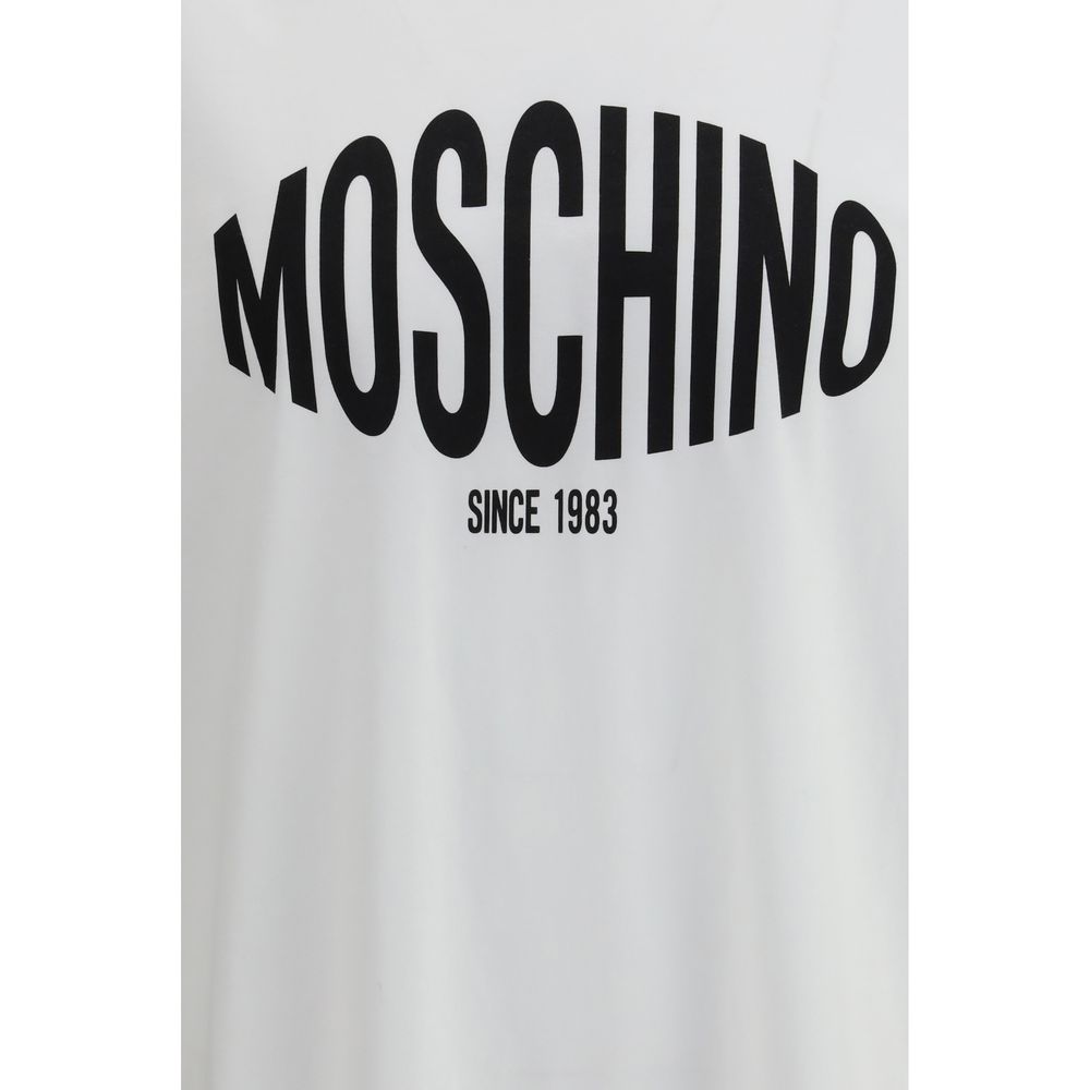 Moschino White Cotton T-Shirt-3