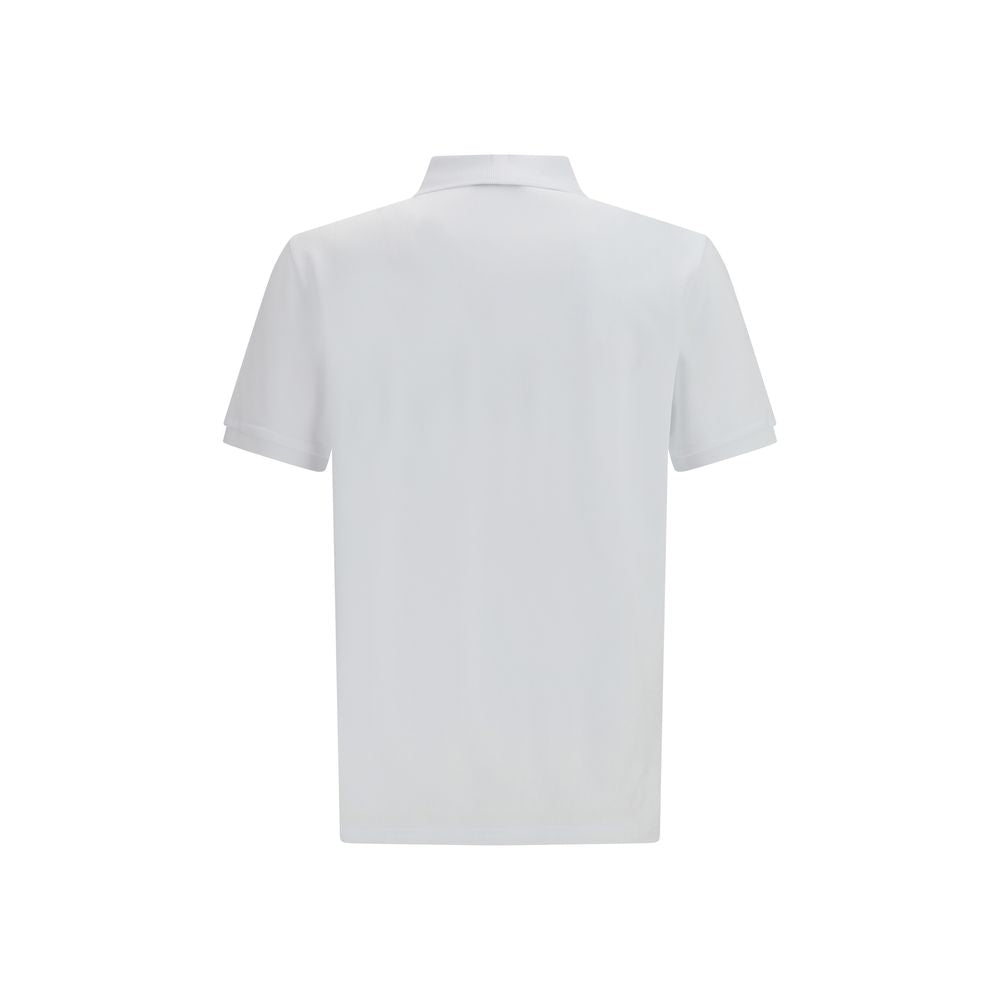 Moschino polo shirt in white cotton-2