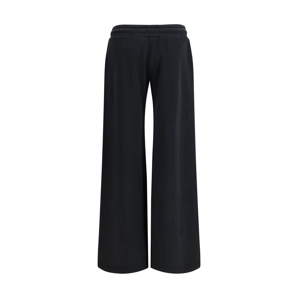 Off-White Black Cotton Sweatpants-2