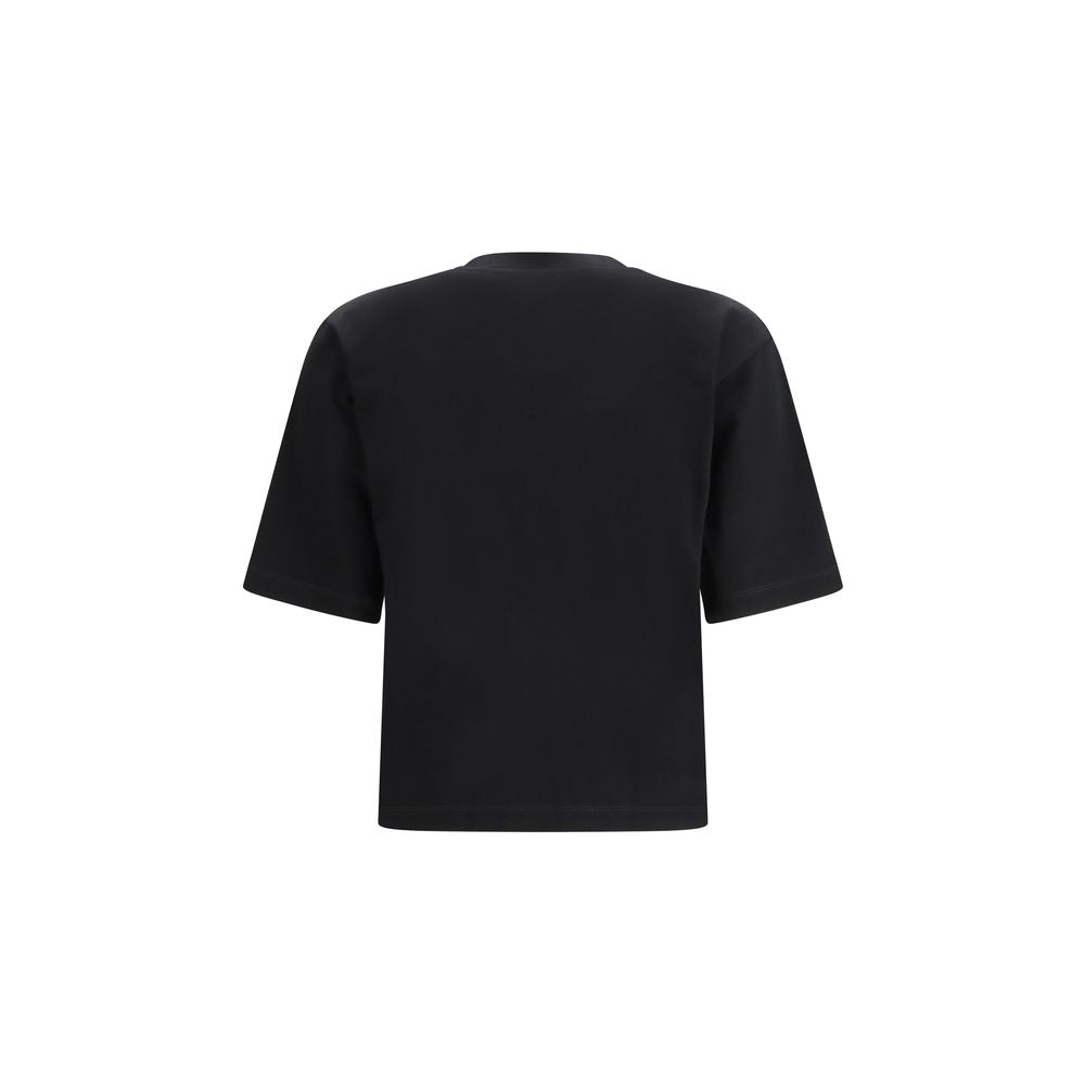 Off-White Black Cotton T-Shirt-2