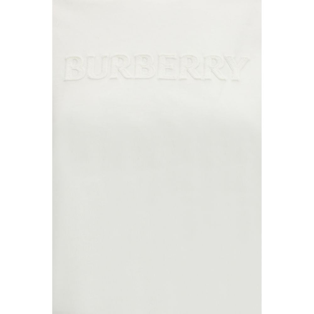 Burberry White Cotton Sportswear-3