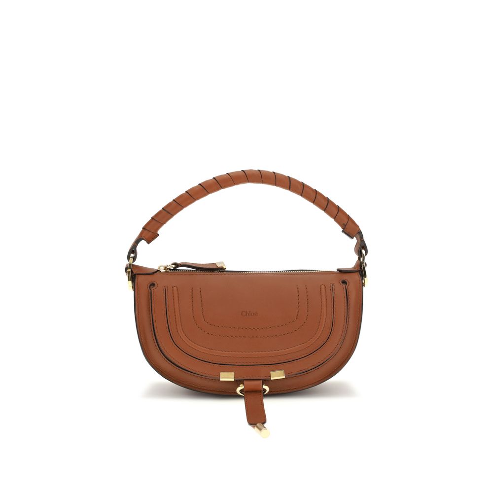Chloé Brown Calfskin Bos Taurus Shoulder Bag-1