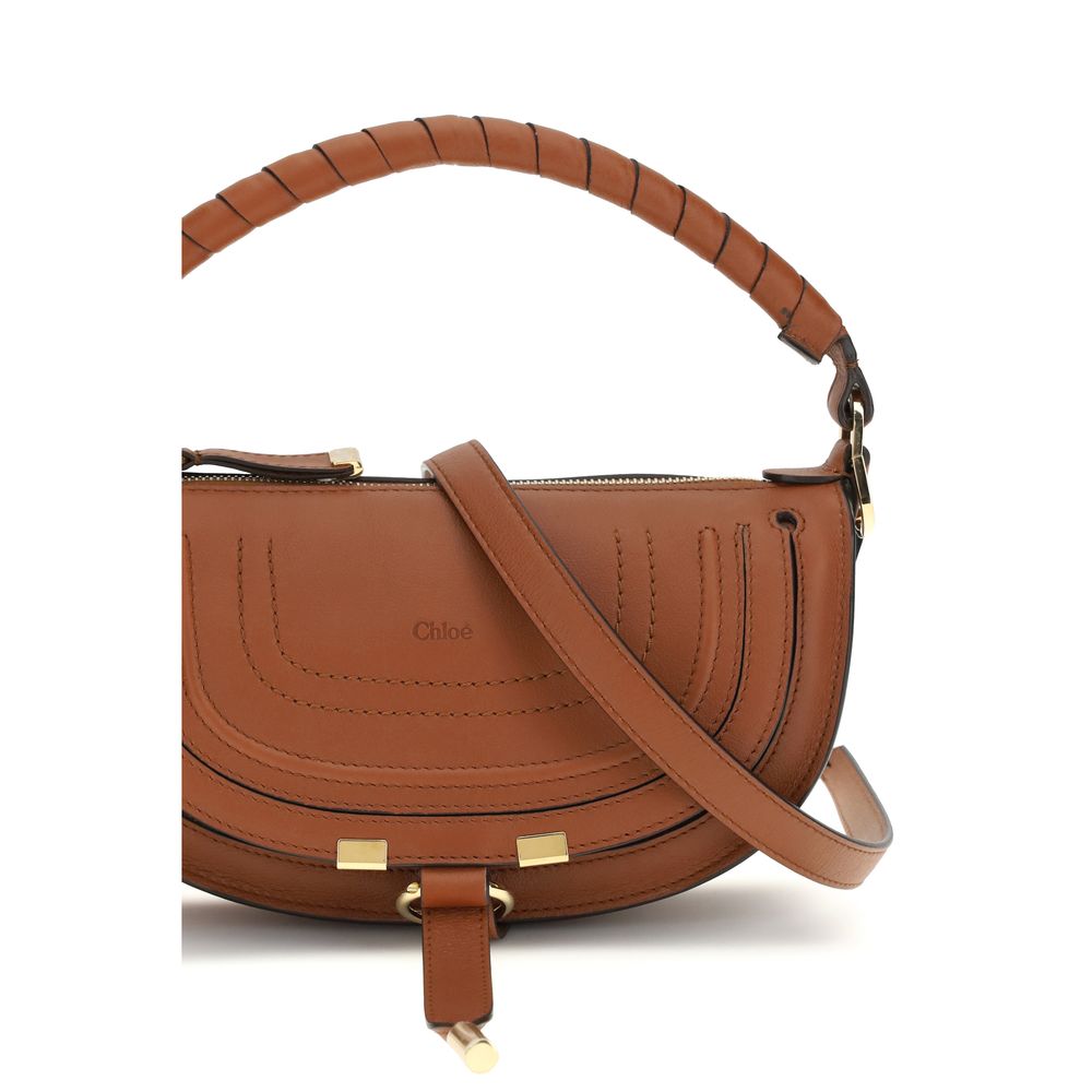 Chloé Brown Calfskin Bos Taurus Shoulder Bag-4