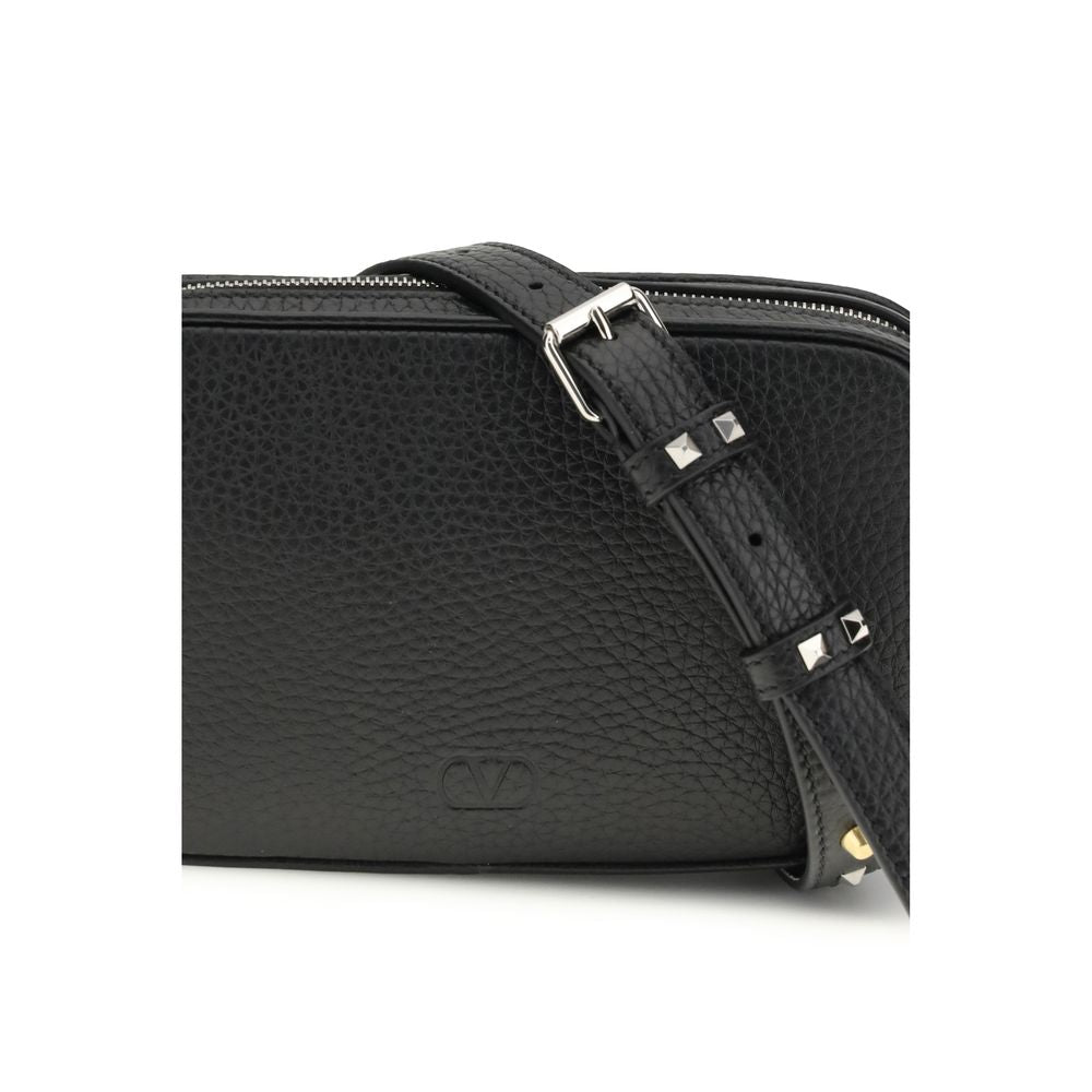 Valentino Garavani Black Calfskin Bos Taurus Accessories-4