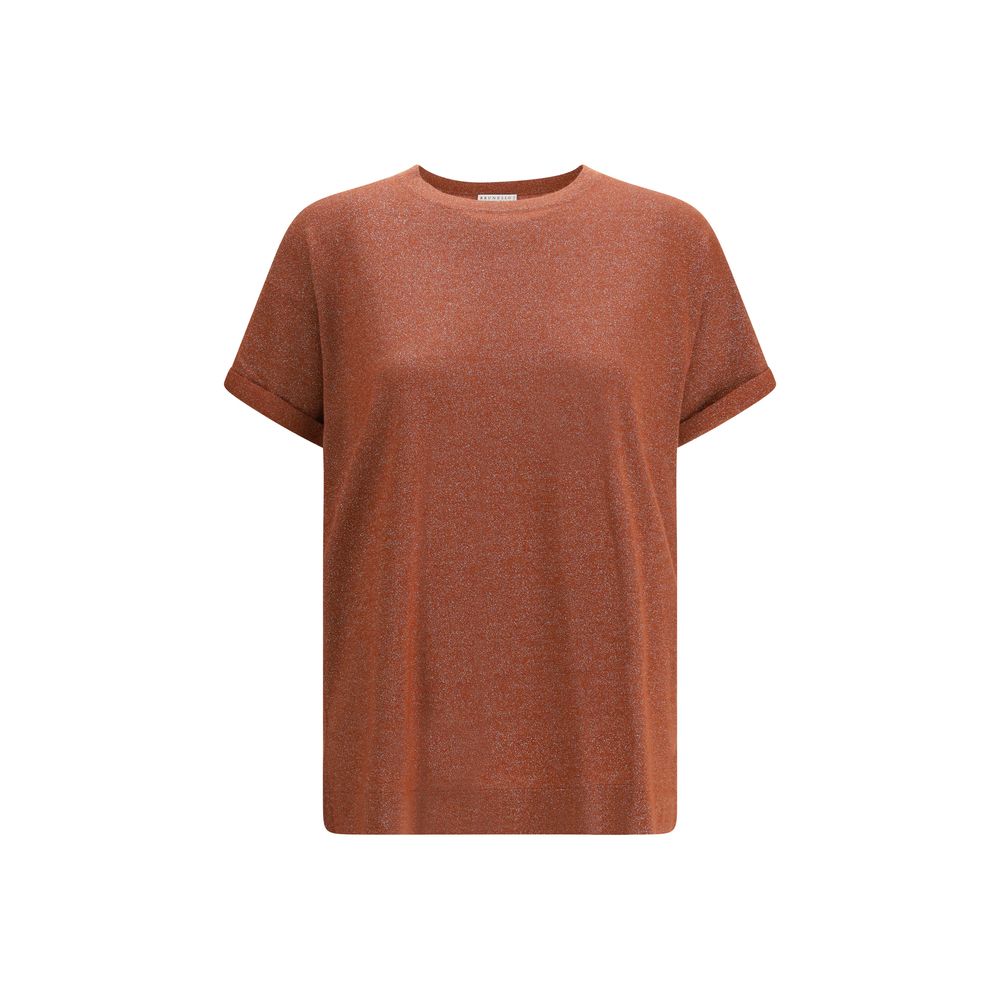 Brunello Cucinelli Multicolored Long Sleeve Nylon T-Shirt