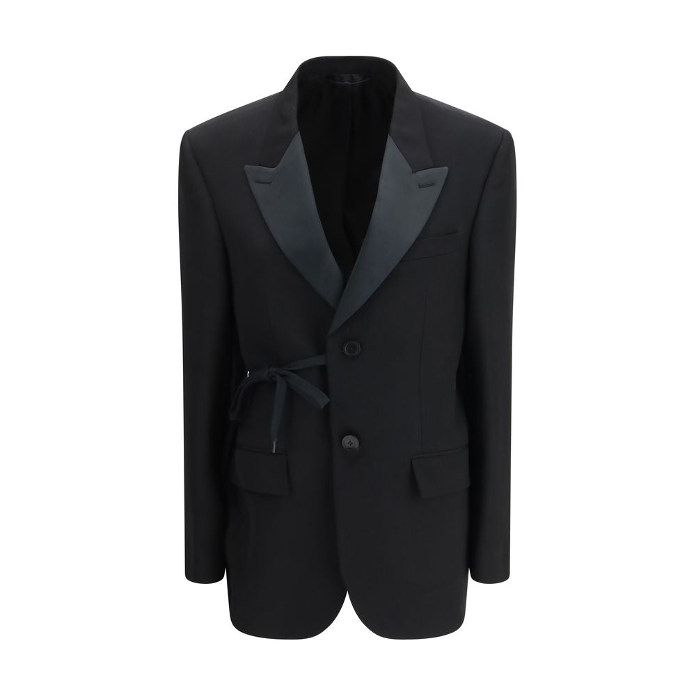 Balenciaga Black Wool Coat-1
