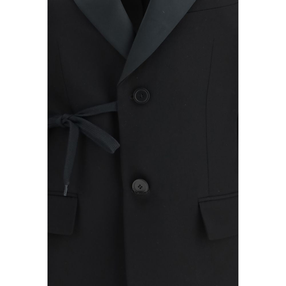 Balenciaga Black Wool Coat-3