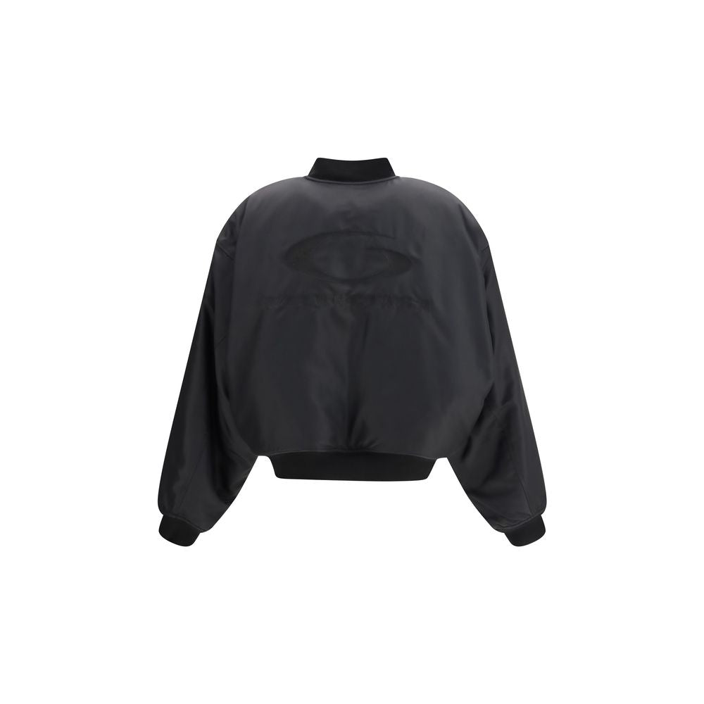 Balenciaga Black Polyamide Bomber-2
