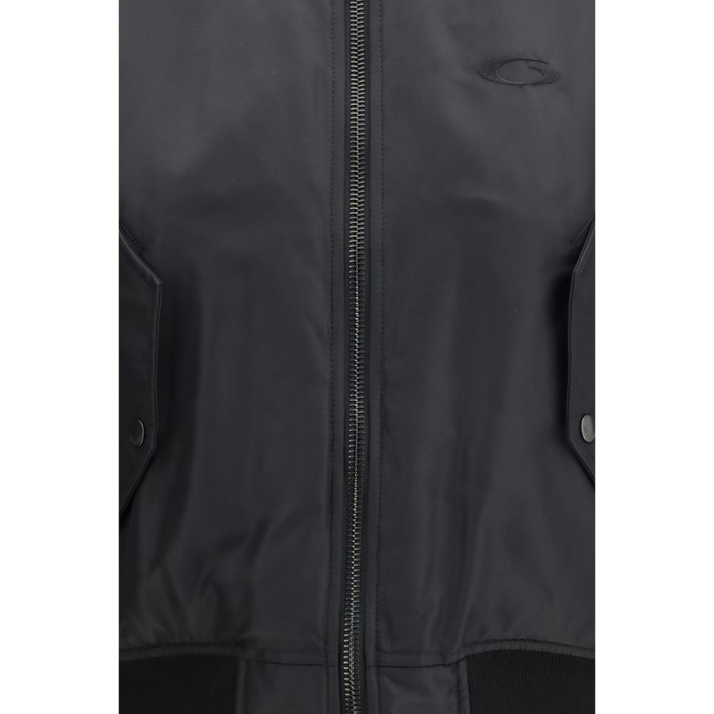 Balenciaga Black Polyamide Bomber-3