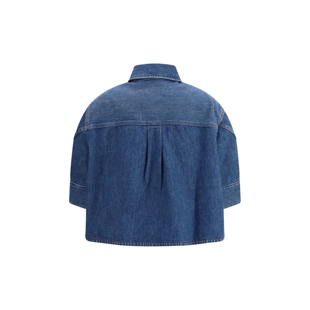 Givenchy Blaues Denim-Hemd-2