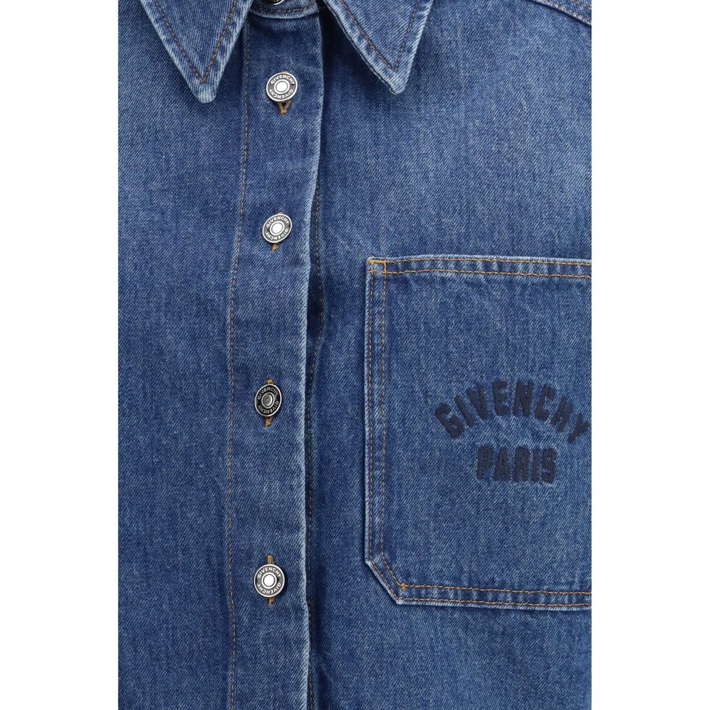 Givenchy Blaues Denim-Hemd-3