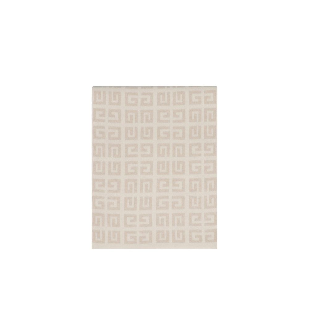 Givenchy Beige Cashmere Scarf-1