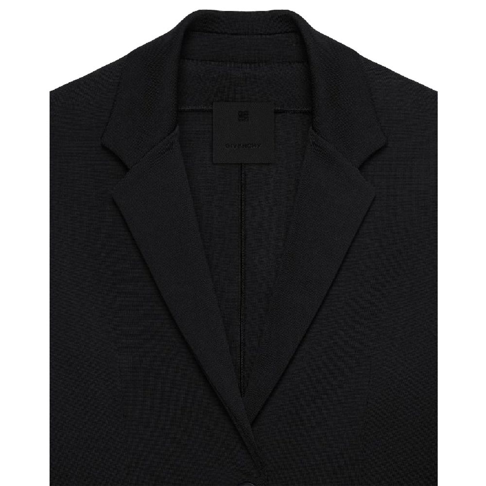 Givenchy black blazer made of elastane-3