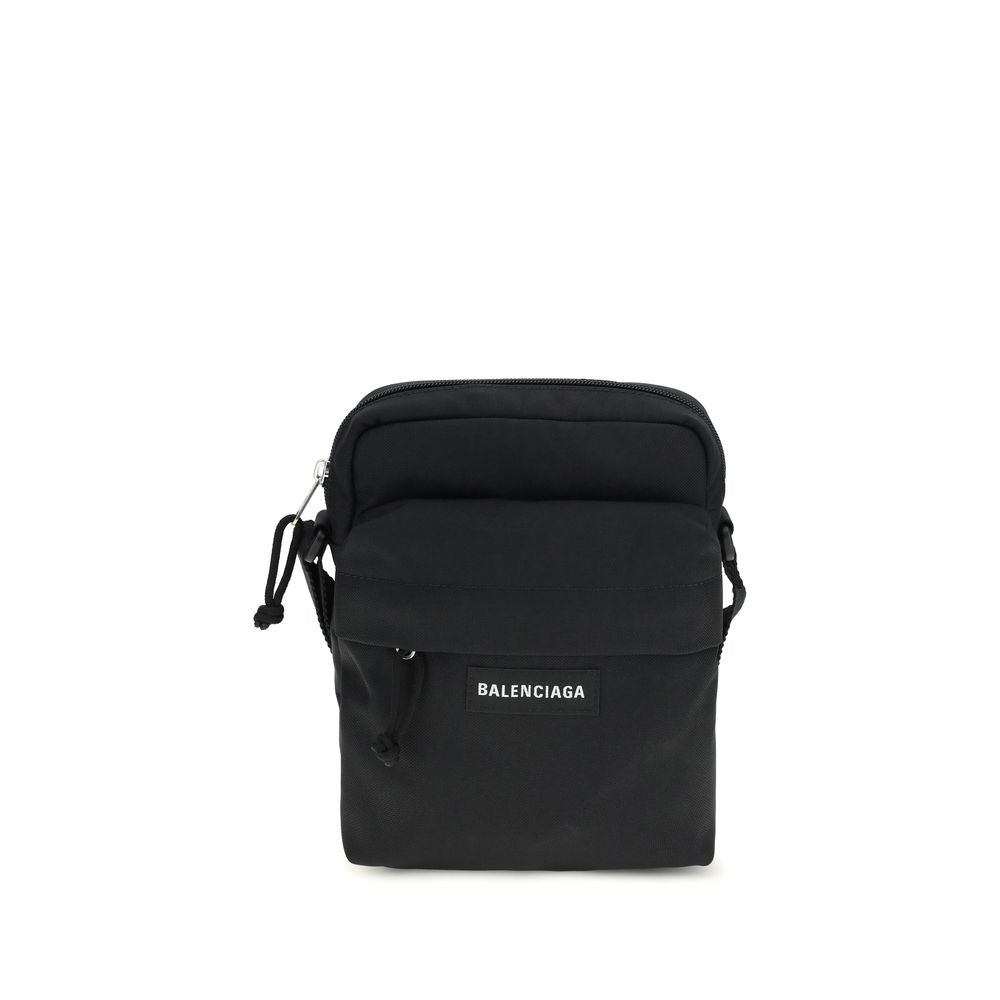Balenciaga black shoulder bag in polyamide-1