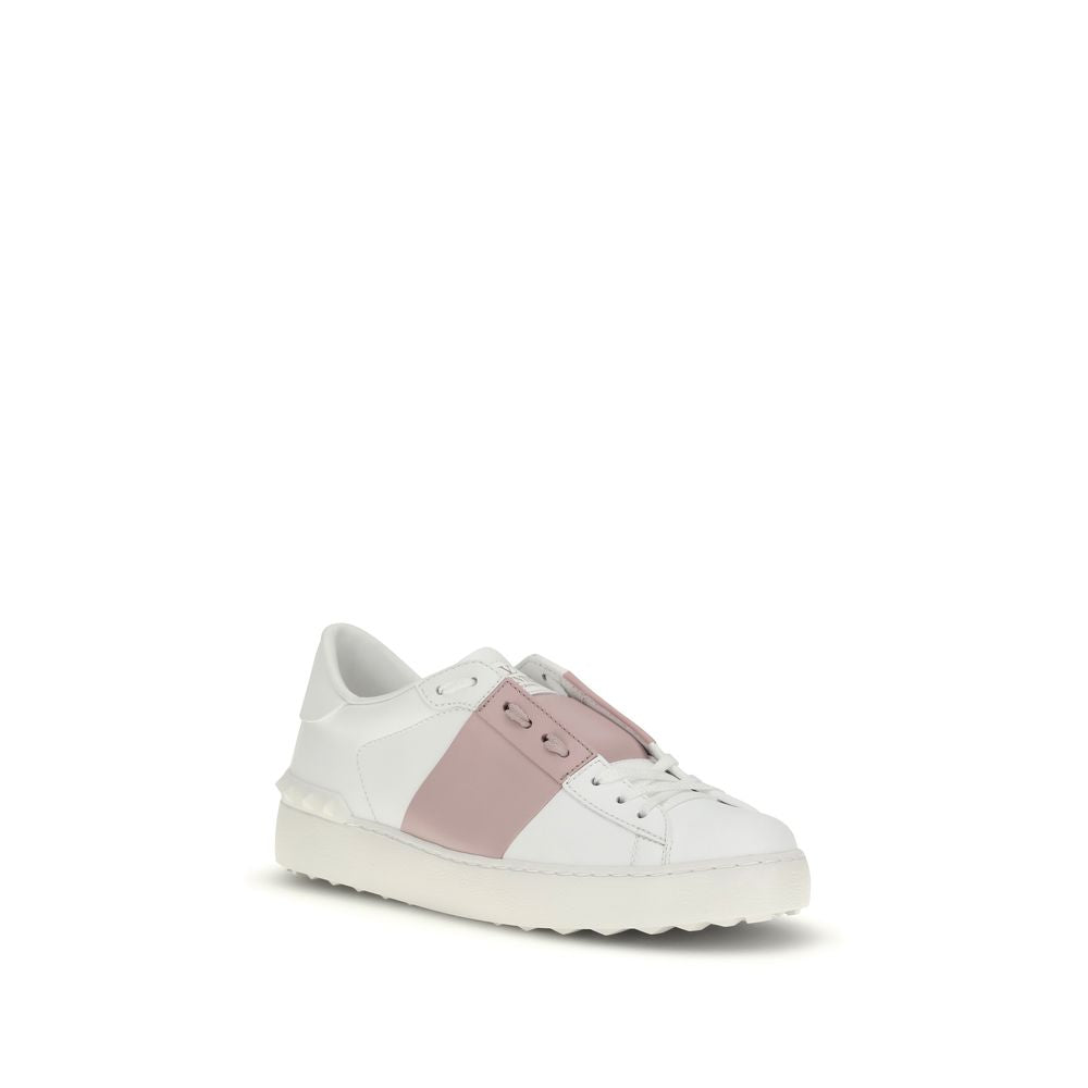 Valentino Garavani Weiße Bos Taurus Kalbsleder Athletic Sneaker-2