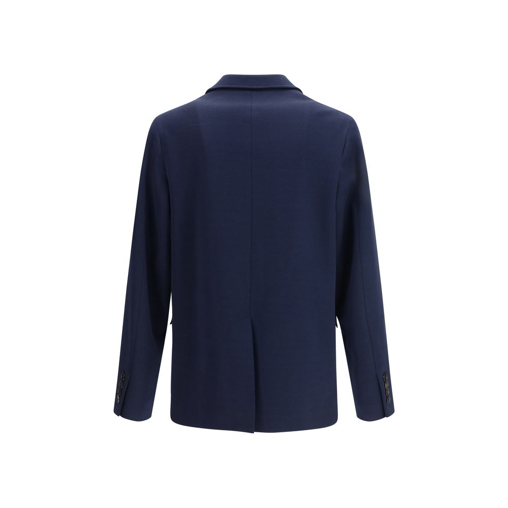 Gucci Blauer Baumwollmantel-2