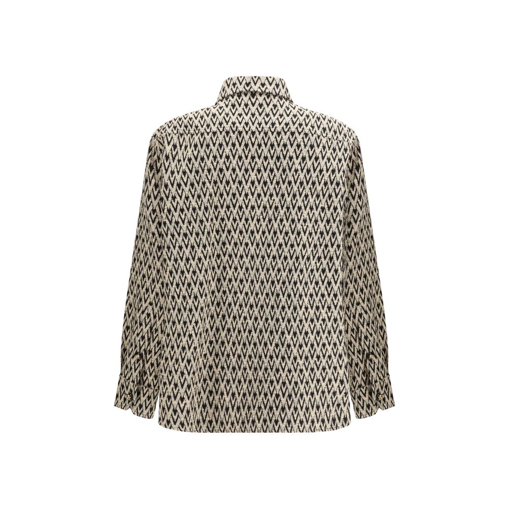 Valentino Mehrfarbiger Baumwollmantel-2