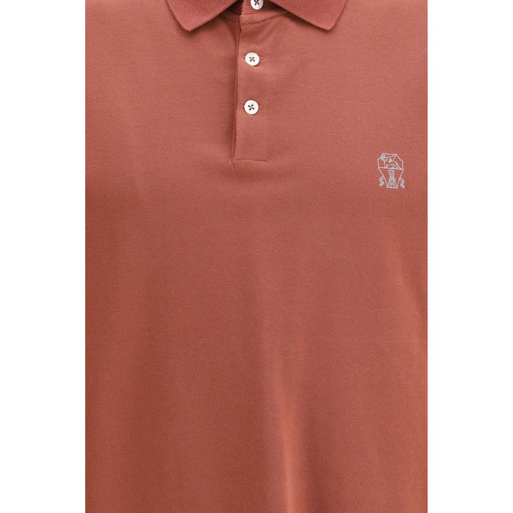 Brunello Cucinelli Multicolored Cotton Polo Shirt-3
