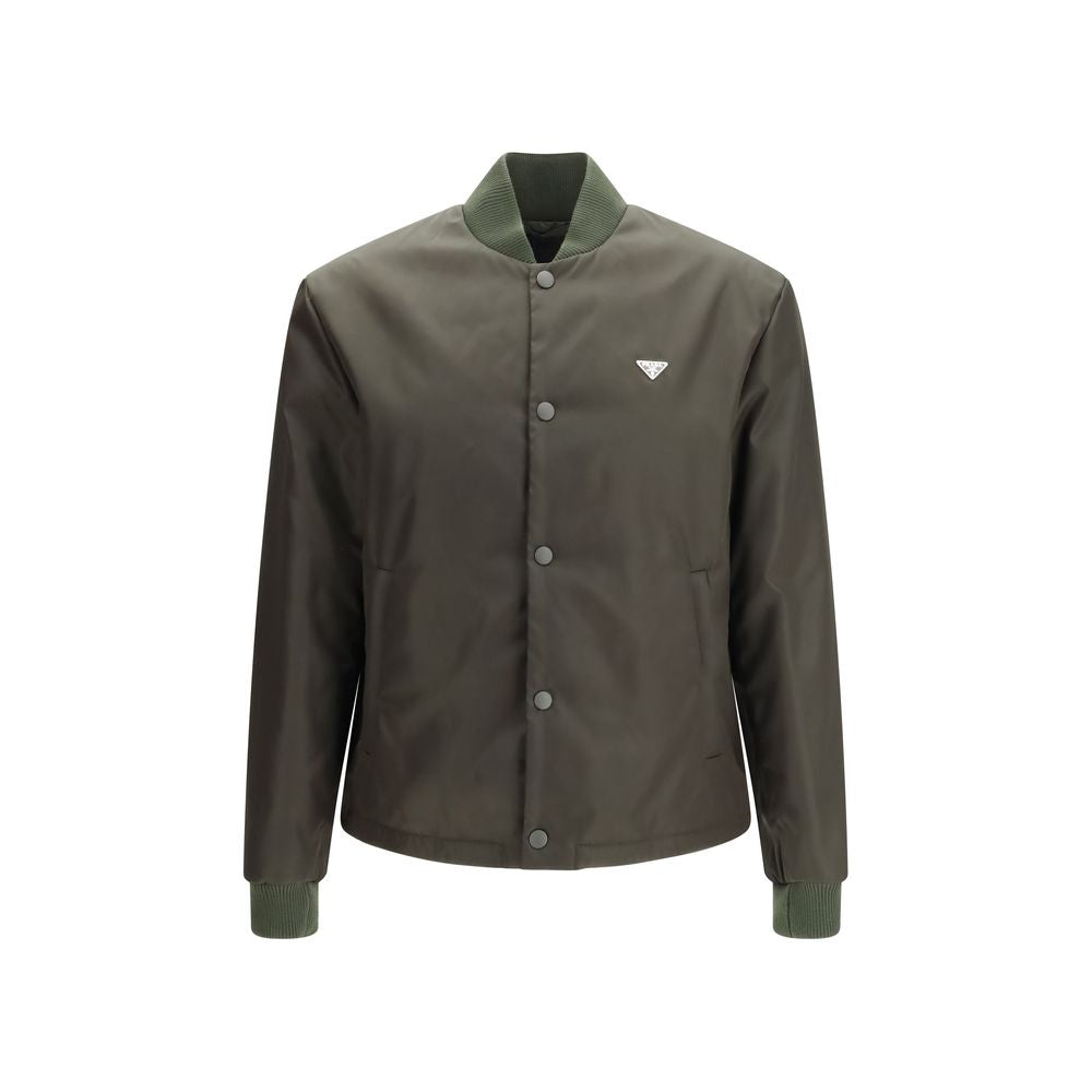 Prada Bicolor Nylon Bomber-1