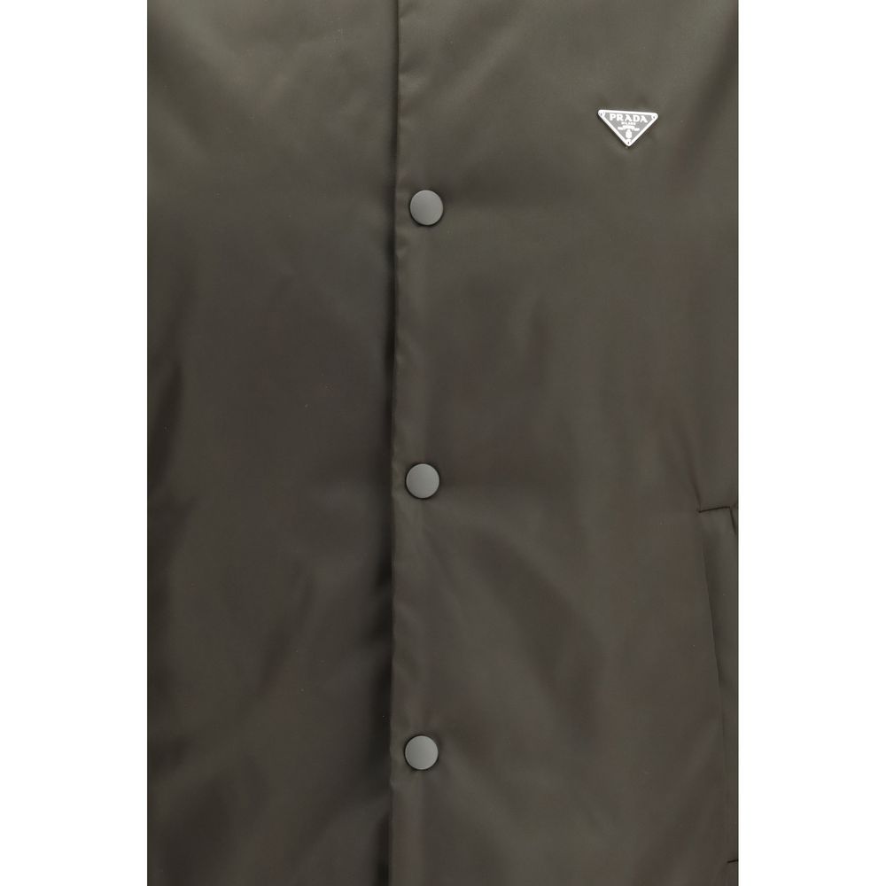 Prada Bicolor Nylon Bomber-3