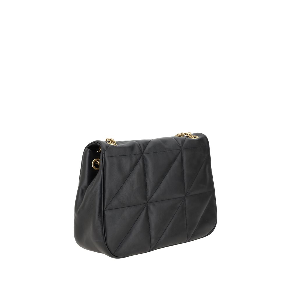 Saint Laurent Black Bos Taurus Calfskin Shoulder Bag-3