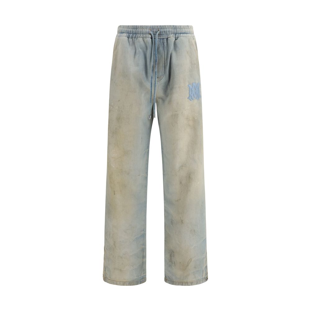 Amiri Blaue Jeans aus Baumwolle im Relaxed Fit