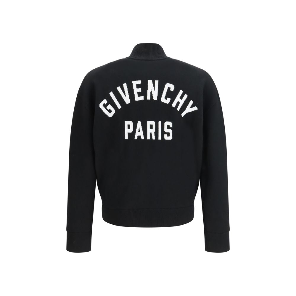 Givenchy Schwarzer Wollcardigan-2