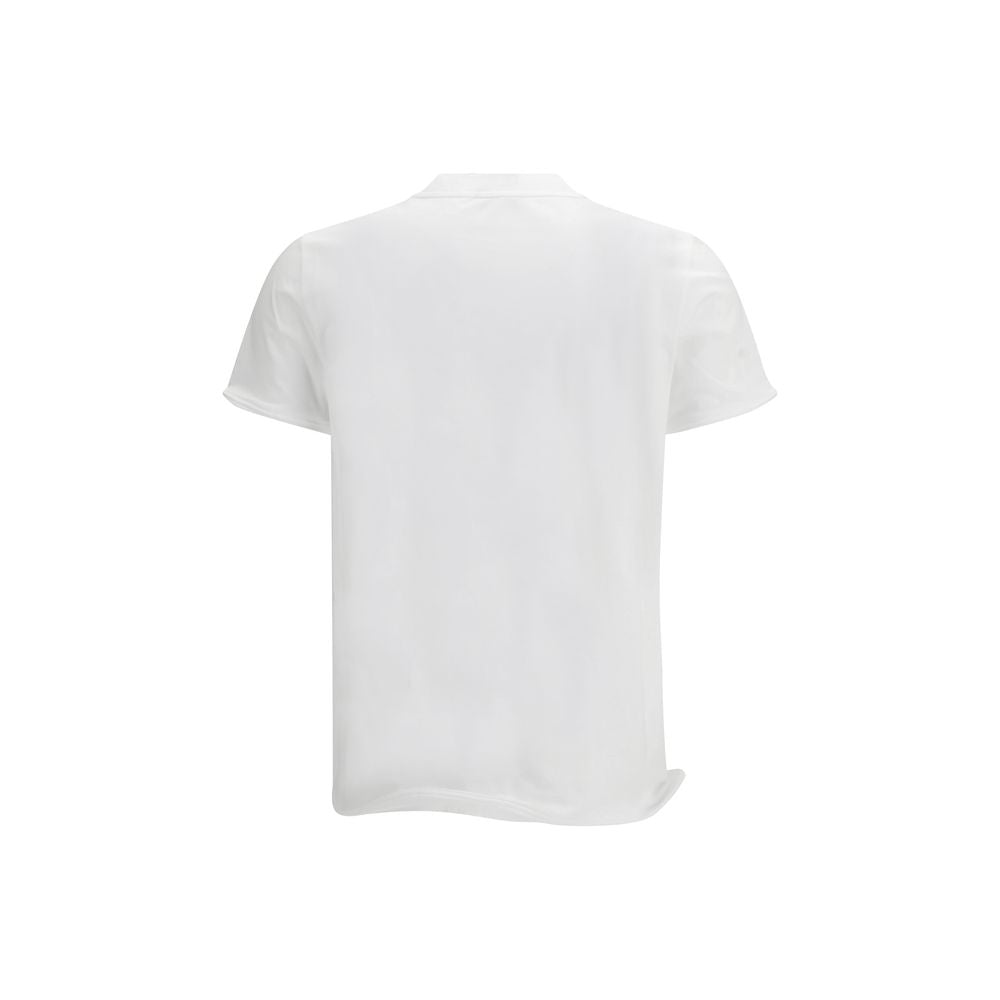 Prada Weißes Baumwoll-T-Shirt-2