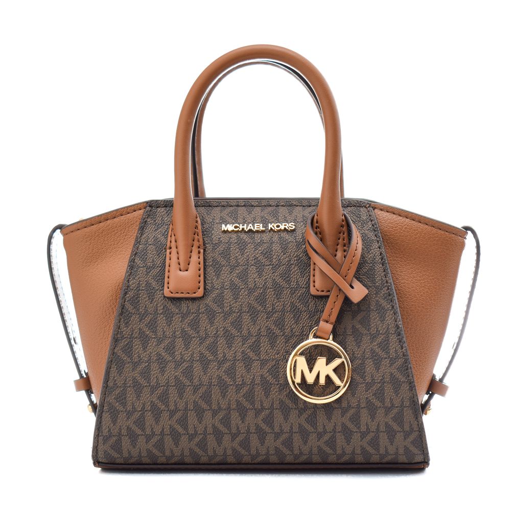 Michael Kors Brown Canvas Handbag-1