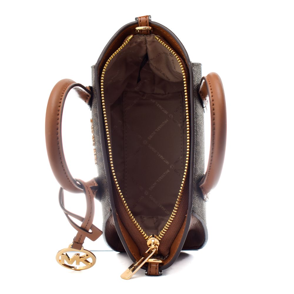 Michael Kors Brown Canvas Handbag-3