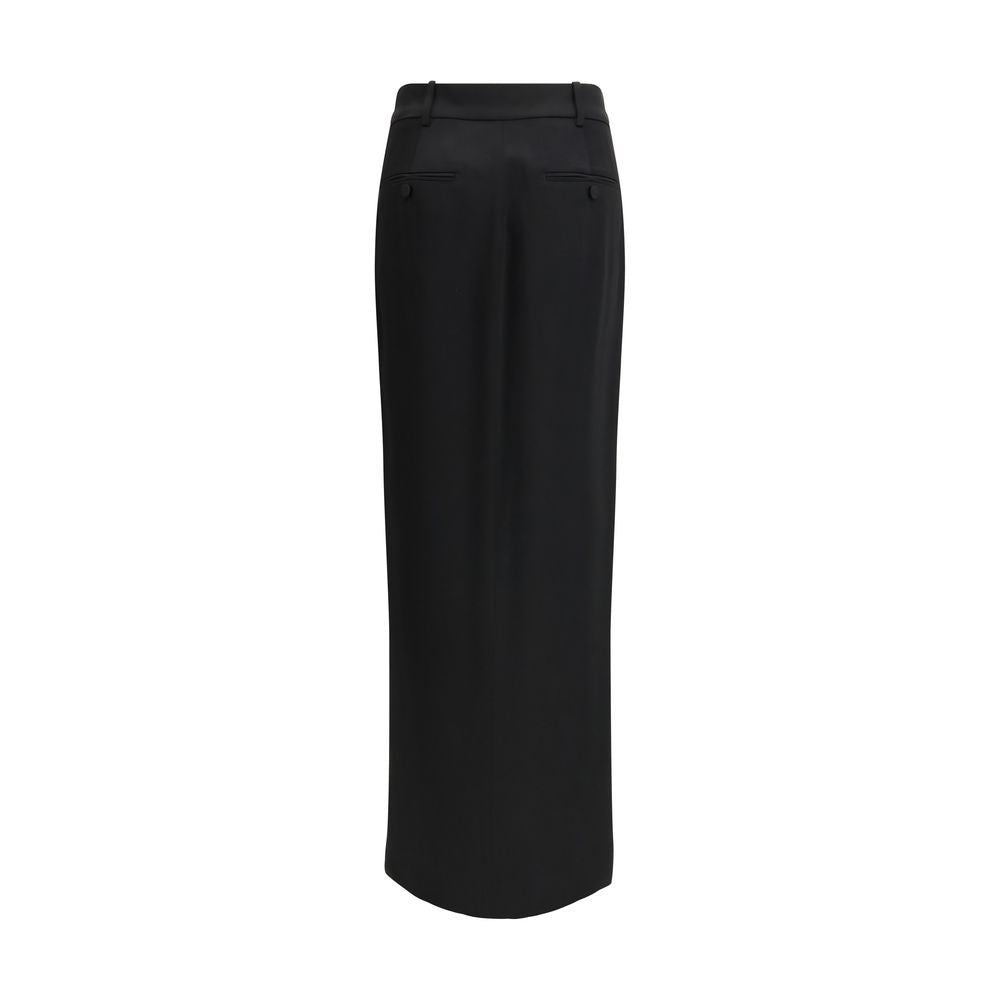Tom Ford Black Acetate Skirt-2