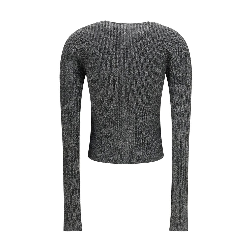 Amiri Black Viscose Cardigan-2