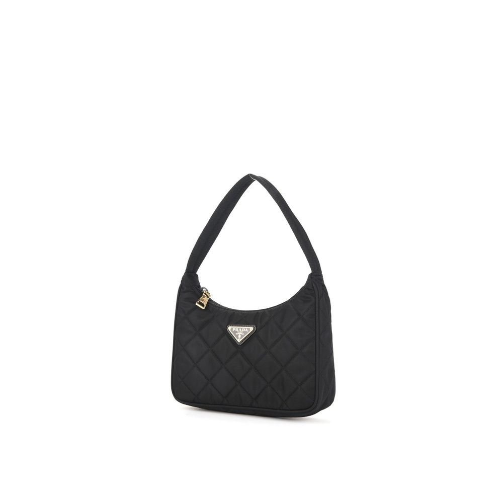 Prada Black Nylon Shoulder Bag-2
