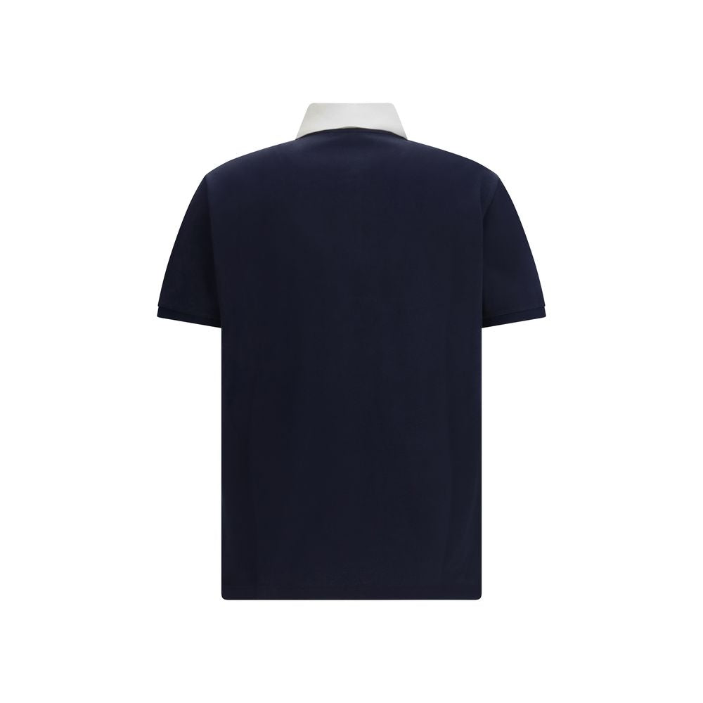 Gucci Blaues Baumwoll-Poloshirt-2